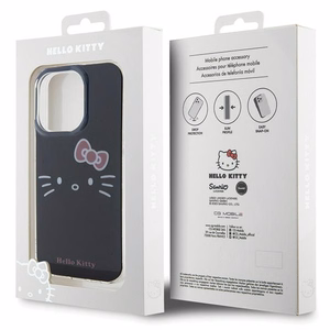 Hello Kitty IML Kitty Face ümbris jaoks iPhone 15 Pro - must