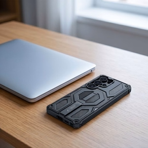 Tech-Protect MagBlast MagSafe ümbris ja 2 karastatud klaasi komplekt Samsung Galaxy S26 Ultra jaoks – must