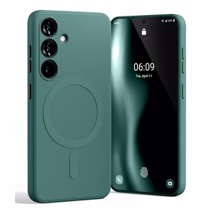 Mercury полусиликоновый Magsafe Samsung Galaxy S26 Ultra зеленый
