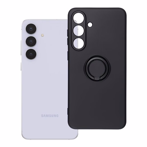 SILICONE RING ümbris jaoks SAMSUNG S25 FE must