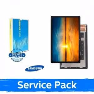 LCD ekraan ühilduv Samsung T500 / T505 / T503 / T509 Tab A7 2020 (Tab A7 2022) hõbedane (Service Pack)