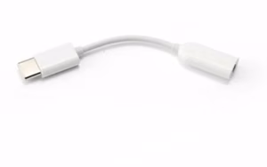 Heliadapter Xiaomi B41121W32 USB-C-lt 3.5mm-le valge