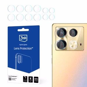 3mk Lens Protection™ Hybrid Camera Glass jaoks Infinix Note 40 - Clear