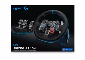 Logitech G G29 rool + pedaalid PlayStation 3, PlayStation 4 analoog USB 2.0 must