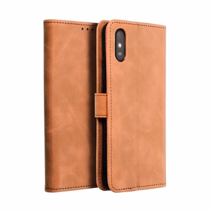 TENDER Book Ümbris jaoks XIAOMI Redmi 9AT / Redmi 9A brown