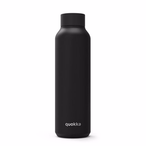 Quokka Solid roostevabast terasest termospudel, 630 ml, süsimust (Jet Black)