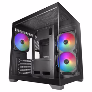 Mars Gaming MCVIEW3 computer case Mini Tower Black