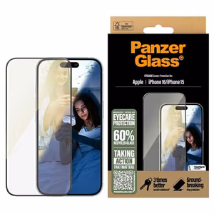 PanzerGlass EyeCare Ekraanikaitse iPhone 16 6.1" Ultra-Wide Fit 2865