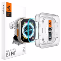 Spigen Glas.tR EZ Fit karastatud klaas Apple Watch Ultra / Ultra 2 (49 mm) jaoks - 2 tk.