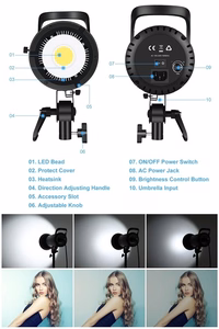 Stuudiovalgusti, 150W
