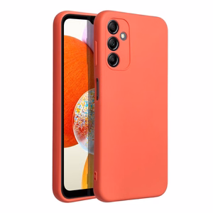 SILICONE case jaoks SAMSUNG A14 5G / A14 4G peach