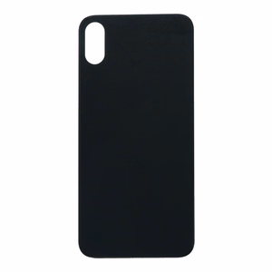 Задняя крышка iPhone X серая (space grey) (увеличенное отверстие для камеры) OEM