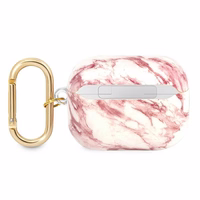 Guess GUAPHCHMAP AirPods Pro kate roosa/roosa Marble Strap Collection