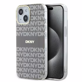 DKNY IML Mono & Stripe MagSafe ümbris jaoks iPhone 15 / 14 / 13 - beige