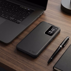 Tech-Protect Smart Wallet ümbris mudelile Samsung Galaxy A27 5G – mattmust