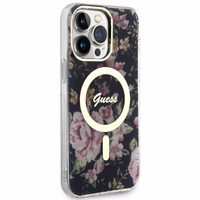 Guess GUHMP14XHCFWSK iPhone 14 Pro Max 6.7" must/must hardcase Flower MagSafe