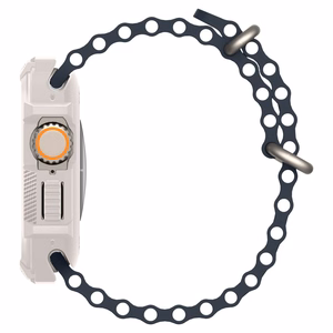 Spigen Rugged Armor Ümbris jaoks Apple Watch Ultra 1 / 2 (49mm) - Beige