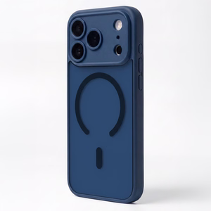 Mag Matt ümbris iPhone 12 6,1" tumesinine