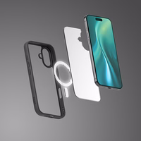 Etteri Matt Mag ümbris jaoks Samsung Galaxy A55 5G must