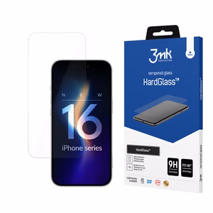Karastatud klaas 3mk HardGlass jaoks iPhone 16 Plus