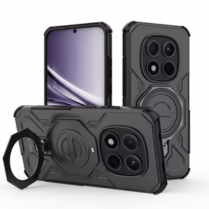 Tech-Protect TacticStand MagSafe ümbris Xiaomi Poco M8 Pro / Xiaomi Redmi Note 15 Pro+ 5G jaoks - must