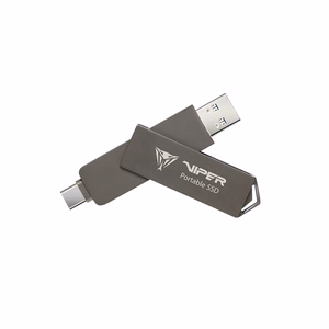 Väline kaasaskantav SSD Patriot Viper PVP30 Duo Compact 1TB 1000MB/s USB A+C 3.2 Gen2 (PVP301TB28UDG)