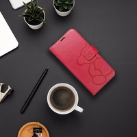 MEZZO Book ümbris jaoks SAMSUNG A26 5G teddy bear magenta