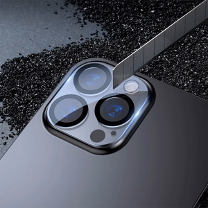 Закалённое стекло Hard Silk Print для камеры (LENS) для Iphone 16 Pro/16 Pro Max (island)