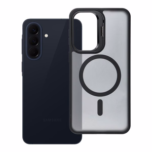 Case for Samsung A57 Forcell F-Protect Shadow Stand Premium compatible with MagSafe black