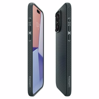SPIGEN ümbris LIQUID AIR jaoks IPHONE 15 Pro Max abyss roheline