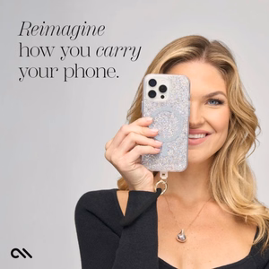Case-Mate Phone Bangle randmerihm nutitelefonile, must