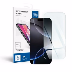 Karastatud klaas to iPhone 16 PRO / 17 / 17 PRO sinine Star