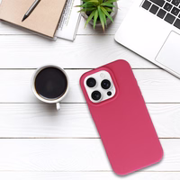 Tel Protect Silicone Premium jaoks Iphone 16 Pro Max raspberry