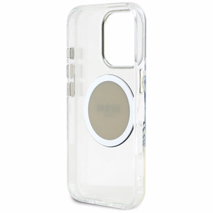 Guess IML Metal Colored Circle Classic Logo MagSafe ümbris jaoks iPhone 16 Pro - hall