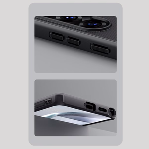 Nillkin Super Frosted Shield Pro Magnetic Ümbris jaoks Samsung S25 Ultra with MagSafe - must