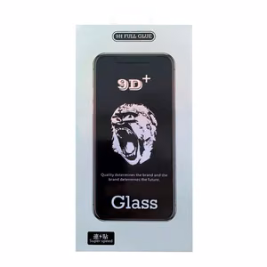 Karastatud klaas 9D Gorilla Apple iPhone 6/6S valge