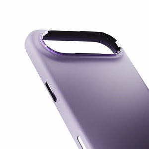 Чехол Puro Icon Mag Pro Liquid Silicone для iPhone 17 Air, совместимый с MagSafe, с защитой камеры и алюминиевыми кнопками - розовый
