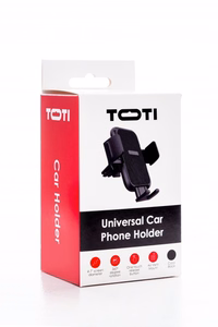 SEEK TOTI Universal Car Air Vent Mount Phone Holder, Black
