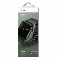 Uniq Linus rihm Apple Watch 1/2/3/4/5/6/7/8/SE/SE2/Ultra 42/44/45/49mm - roheline