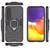 Ring Armor ümbris jaoks Samsung Galaxy S23 armored cover magnetic holder ring must