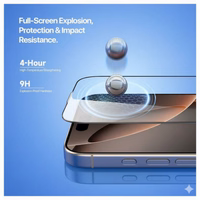 Ekraanikaitse Dux Ducis "TG Quick-Fit" Apple iPhone 17 (Blister)