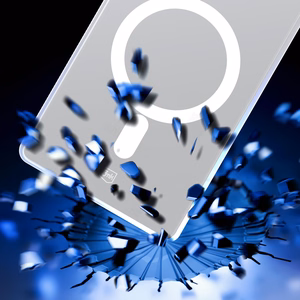 3mk Smoke MagCase Samsung Galaxy S25 Ultra jaoks valge-poolläbipaistev