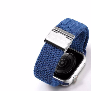 DUX DUCIS strap MIXTURE PRO stretchable braided jaoks Apple Watch 38 / 40 / 41 mm sinine