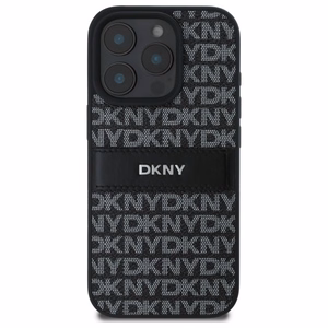 DKNY Texture Pattern Tonal Stripe iPhone 16 Pro Ümbris - Must