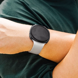 Ringke Slim 2-pack Ümbris jaoks Samsung Galaxy Watch 8 40mm - Läbipaistev-Matt Must