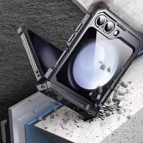 Supcase IBLSN ArmorBox Ümbris jaoks Samsung Galaxy Z Flip 6 - must