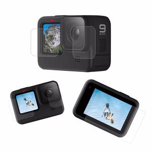 Screen and lens karastatud klaas Telesin jaoks GoPro Hero 9 / Hero 10 / Hero 11 / Hero 12 (GP-FLM-901)