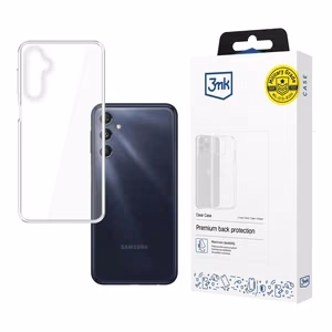 3mk Clear Ümbris jaoks Samsung Galaxy M34 5G - läbipaistev