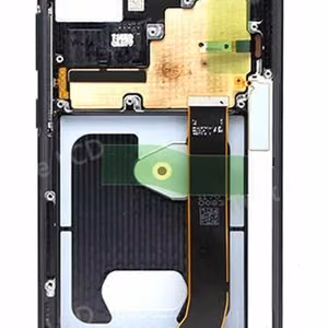 LCD ekraan Samsung N985/N986 Note 20 Ultra puuteekraani ja raamiga Mystic Black originaal (service pack)