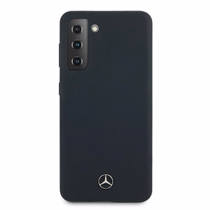 Mercedes Silicone Line чехол для Samsung Galaxy S21 - синий